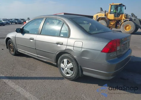 2005 Honda Civic Vp из США, поврежденный, VIN 1HGES16385L017711